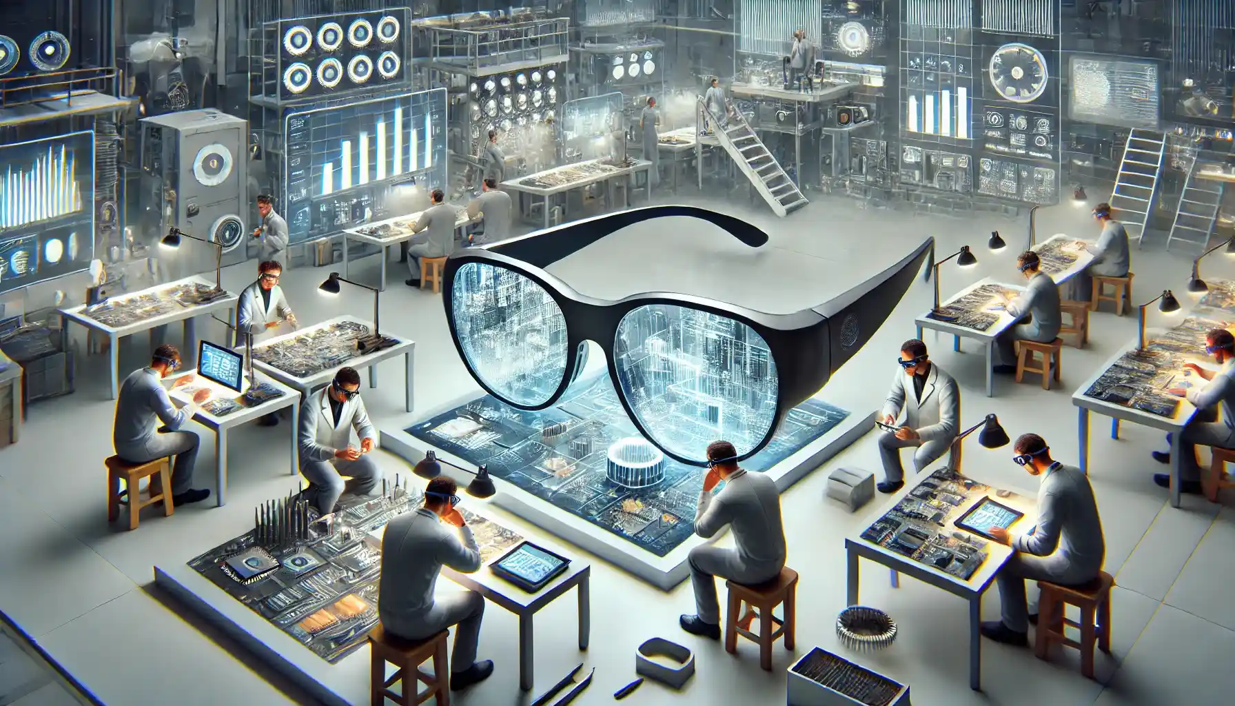 عینکی که به صورت زنده زیرنویس می‌زند عینک TranscribeGlass