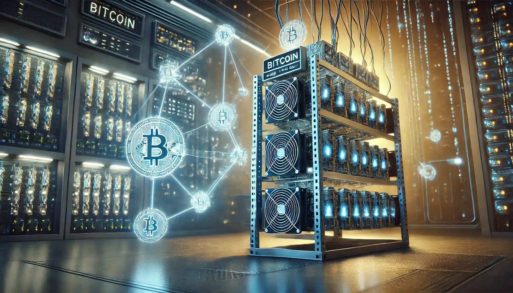 مزرعه ماین بیت کوین در آمریکا: مکان استخراج دیجیتال